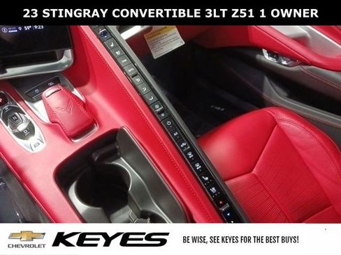 Used 2023 Chevrolet Corvette Stingray Premium Conv w/ Z51 Performance Package RWD image 22