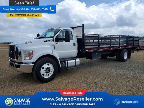Used 2019 Ford F750 2WD Regular Cab Super Duty image 1