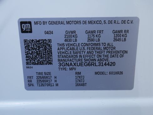 Certified 2024 Chevrolet Equinox LT AWD/4WD image 31