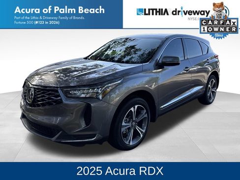 Certified 2025 Acura RDX w/ Technology Package AWD/4WD image 1