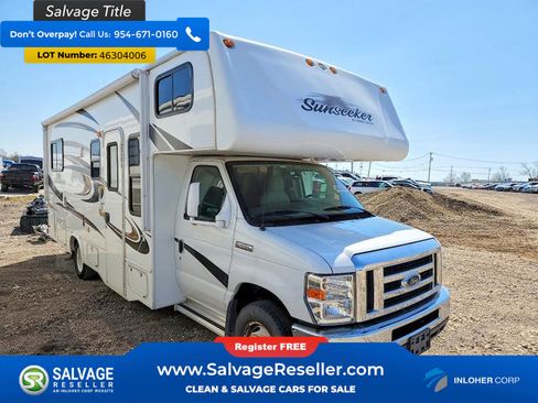 Used 2013 Ford E-450 and Econoline 450 Super Duty w/ Motorhome Prep Pkg image 1