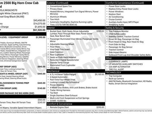 Used 2019 RAM 2500 Big Horn image 12