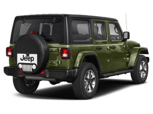 Certified 2023 Jeep Wrangler Unlimited Sahara w/ LED Lighting Group AWD/4WD image 3