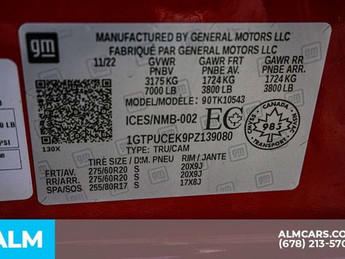 Used 2023 GMC Sierra 1500 Elevation image 53