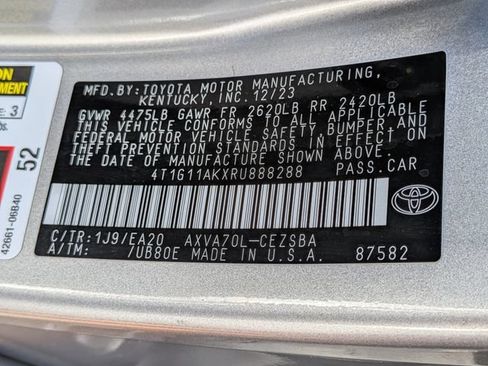 Used 2024 Toyota Camry SE FWD image 22