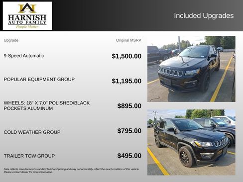 Used 2017 Jeep Compass Latitude w/ Popular Equipment Group AWD/4WD image 4