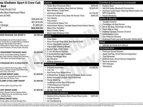 Used 2023 Jeep Gladiator Sport image 4