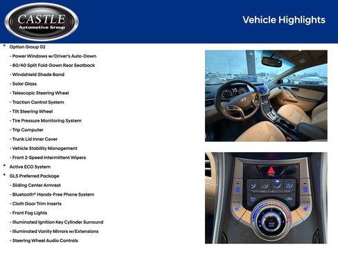 Used 2013 Hyundai Elantra GLS w/ Preferred Pkg image 7