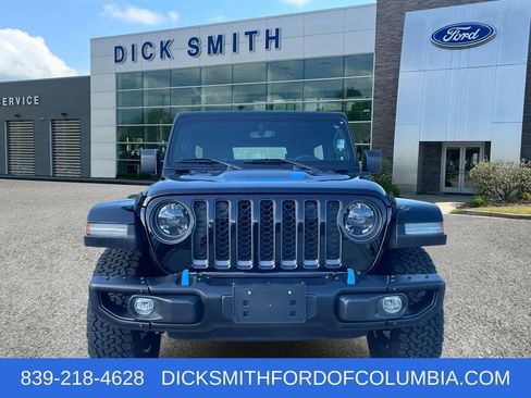 Used 2023 Jeep Wrangler Unlimited Rubicon 4xe w/ Steel Bumper Group image 2