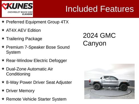 Used 2024 GMC Canyon AT4X w/ AT4X AEV Edition AWD/4WD image 2