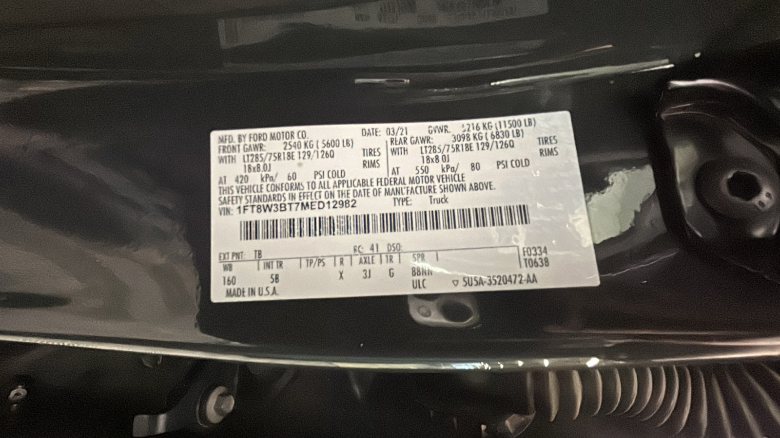 Used 2021 Ford F350 Lariat AWD/4WD image 11