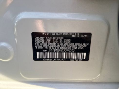 Used 2016 Subaru Impreza 2.0i Sport Limited image 60