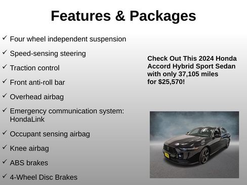 Used 2024 Honda Accord Sport image 12