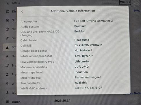 Used 2022 Tesla Model Y Long Range AWD/4WD image 3