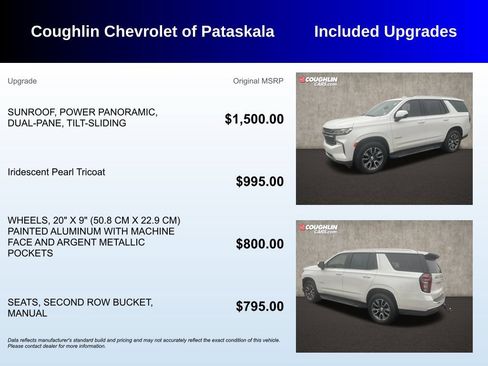Used 2021 Chevrolet Tahoe LT AWD/4WD image 3