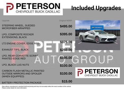 Used 2024 Chevrolet Corvette Stingray Preferred Cpe w/ Z51 Performance Package RWD image 12