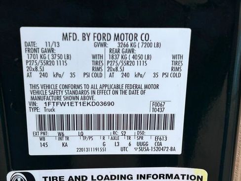 Used 2014 Ford F150 King Ranch w/ King Ranch Luxury Package image 22