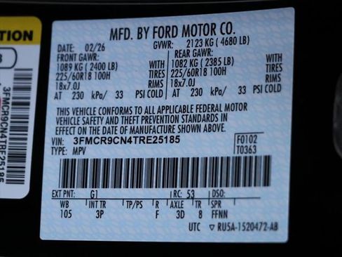 New 2026 Ford Bronco Sport Outer Banks w/ Outer Banks Tech Package+ AWD/4WD image 32