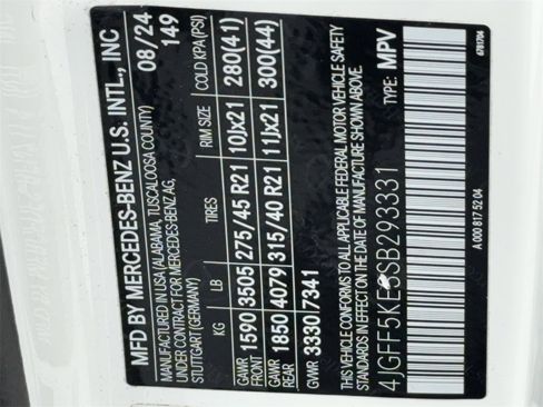 Used 2025 Mercedes-Benz GLS 450 4MATIC w/ AMG Line Exterior image 57