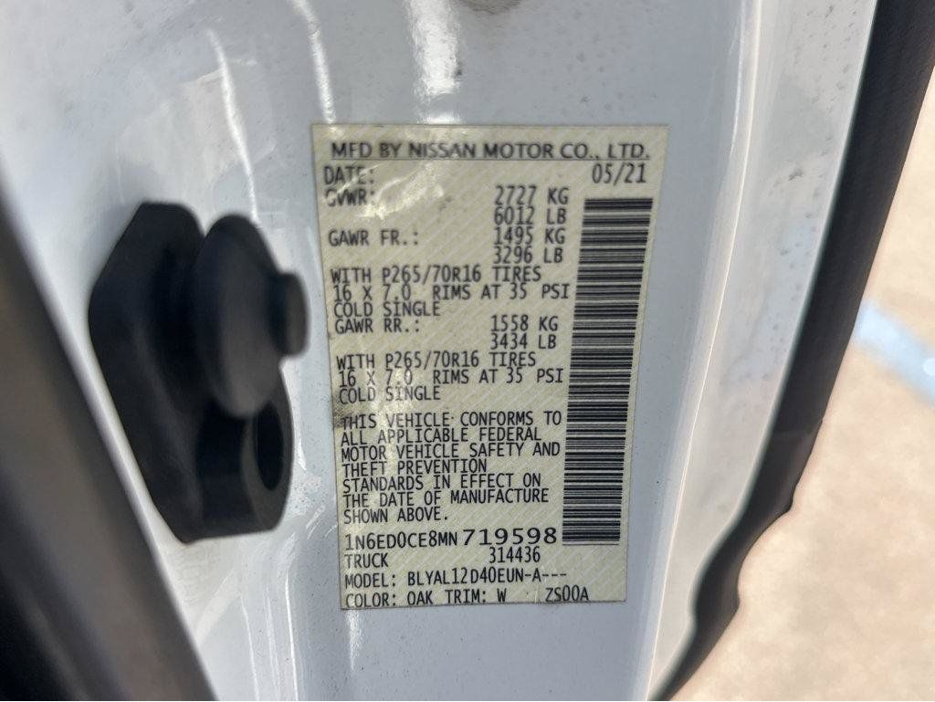 Used 2021 Nissan Frontier S RWD image 42