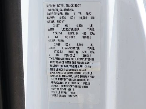 Used 2023 Chevrolet Silverado 2500 W/T w/ WT Convenience Package RWD image 49