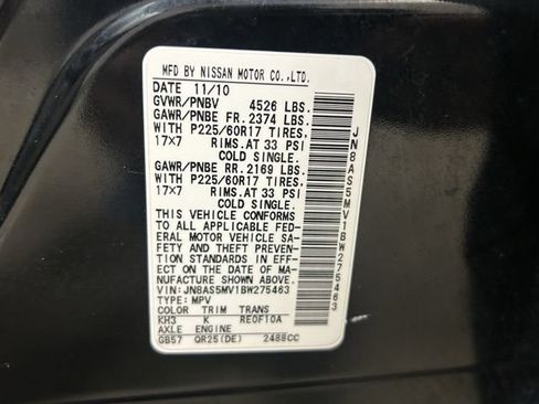 Used 2011 Nissan Rogue SV AWD/4WD image 31