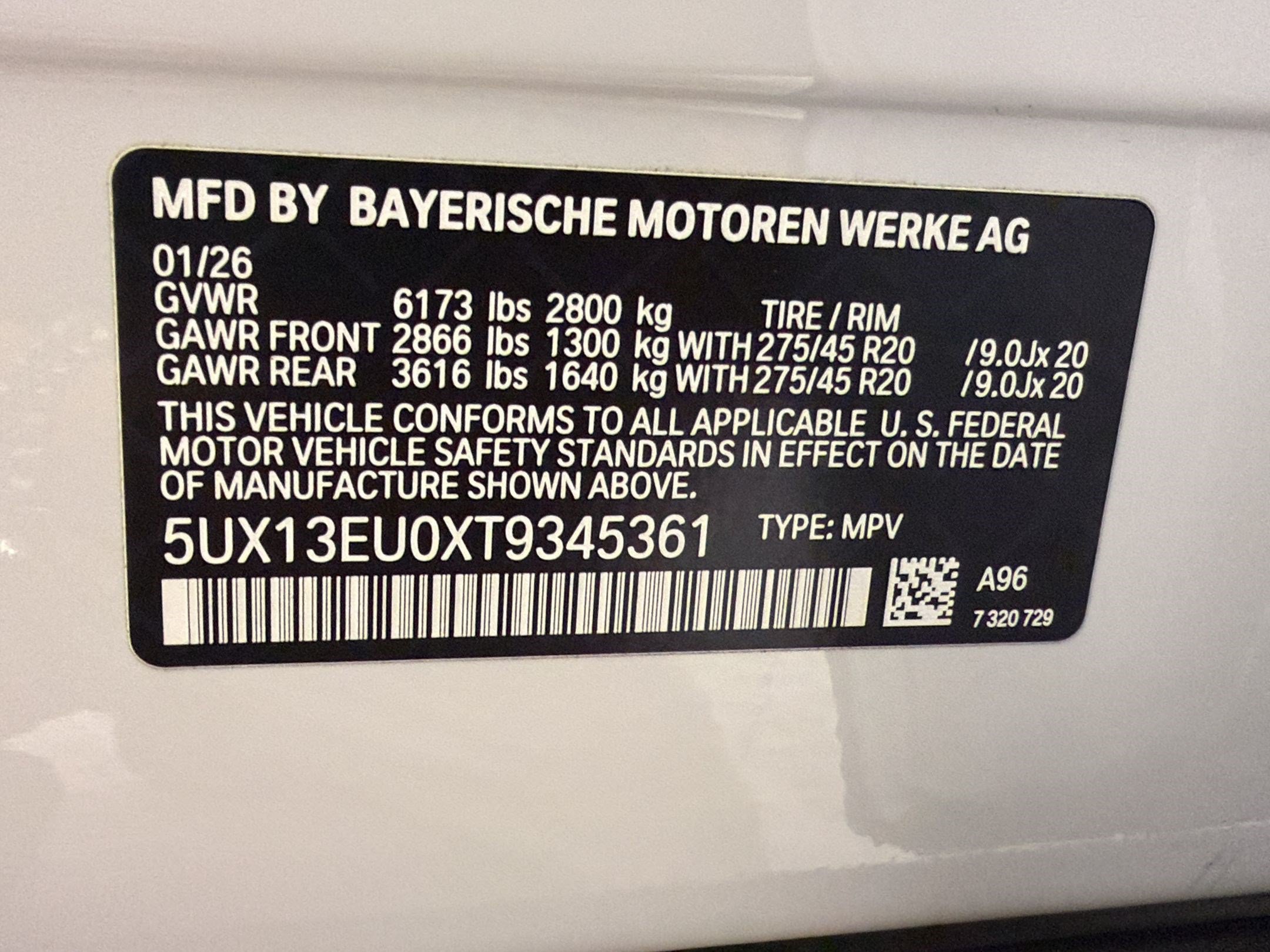 Used 2026 BMW X5 sDrive40i w/ Premium Package RWD image 25