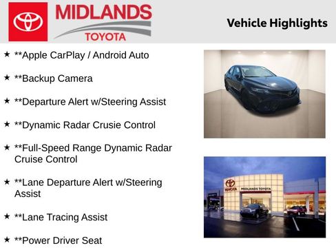 Used 2024 Toyota Camry TRD w/ TRD Package w/JBL Audio image 2