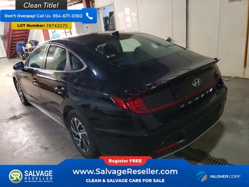 Used 2023 Hyundai Sonata Blue FWD image 3