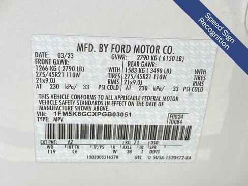 Certified 2023 Ford Explorer ST w/ Equipment Group 401A AWD/4WD image 42