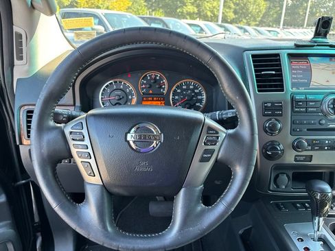 Used 2015 Nissan Armada Platinum w/ 2nd Row Captain Seat Package AWD/4WD image 10