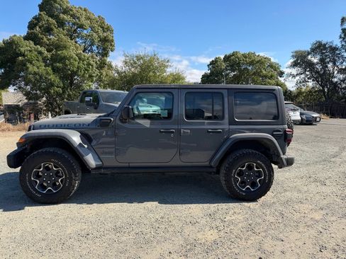 Used 2023 Jeep Wrangler Unlimited Rubicon 4xe w/ Steel Bumper Group AWD/4WD image 2