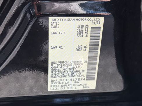 Used 2014 Nissan Altima 2.5 S w/ Display Audio Package FWD image 31