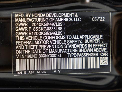 Used 2022 Acura NSX Type S AWD/4WD image 51