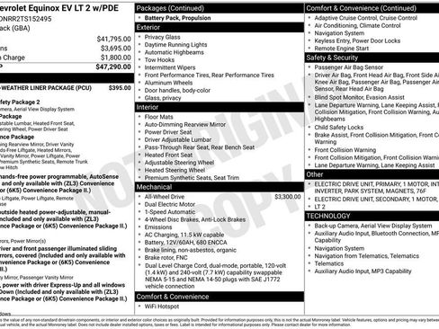 New 2026 Chevrolet Equinox EV LT AWD/4WD image 4