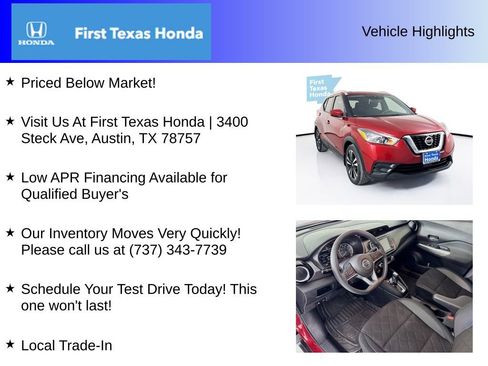 Used 2020 Nissan Kicks SV image 5