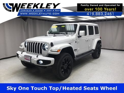 Used 2022 Jeep Wrangler Unlimited Sahara AWD/4WD image 1