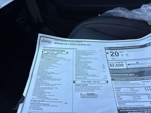 New 2026 Jeep Wrangler Unlimited Sahara AWD/4WD image 14