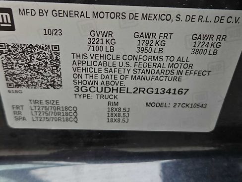 Certified 2024 Chevrolet Silverado 1500 ZR2 w/ Technology Package AWD/4WD image 15