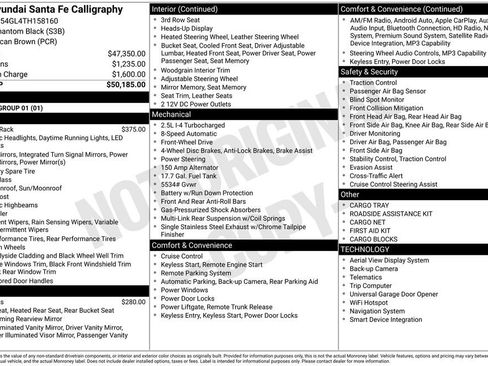 New 2026 Hyundai Santa Fe Calligraphy image 25