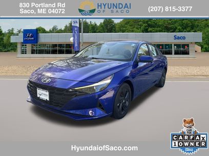 Used 2022 Hyundai Elantra Blue w/ Cargo Package