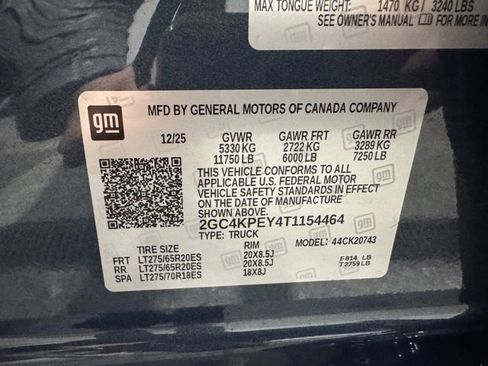 New 2026 Chevrolet Silverado 2500 LTZ w/ LTZ Plus Package image 27