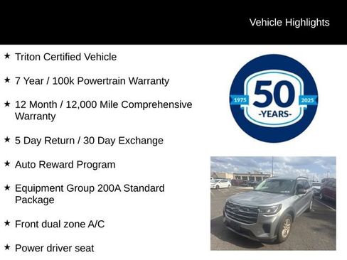 Used 2025 Ford Explorer Active AWD/4WD image 5