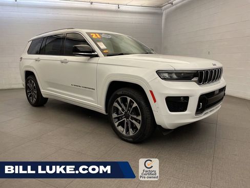 Used 2021 Jeep Grand Cherokee L Overland w/ Luxury Tech Group IV AWD/4WD image 1