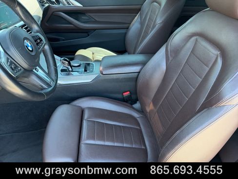 Used 2023 BMW 430i Convertible w/ M Sport Package RWD image 10