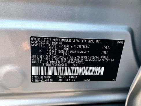 Used 2023 Toyota RAV4 LE AWD/4WD image 29