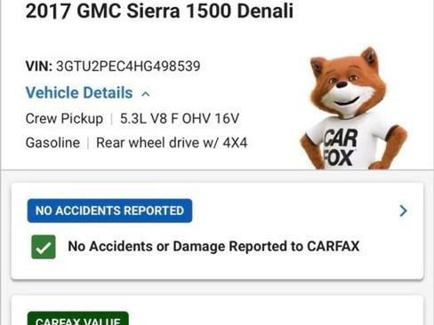 Used 2017 GMC Sierra 1500 Denali AWD/4WD image 4