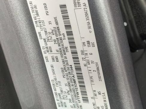 Used 2021 Ford F150 XLT w/ Equipment Group 301A Mid AWD/4WD image 36