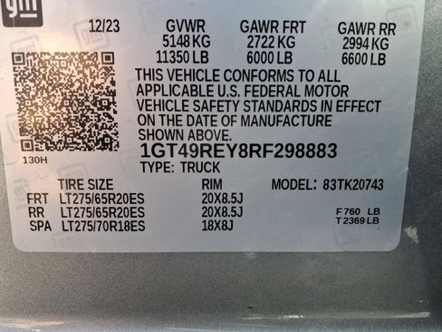 Certified 2024 GMC Sierra 2500 Denali w/ Denali Reserve Package AWD/4WD image 40