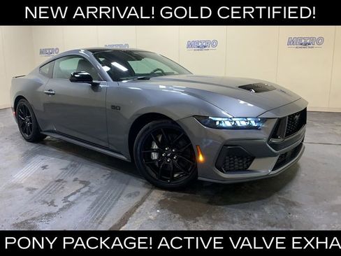 Certified 2025 Ford Mustang GT Premium w/ Mustang Nite Pony Package RWD image 1